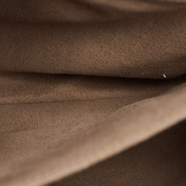 Pre Owned حقيبة كارتييه كلاسيك فيمنيه لاين جلد ثعبان وجلد لامع أحمر بسلسلة