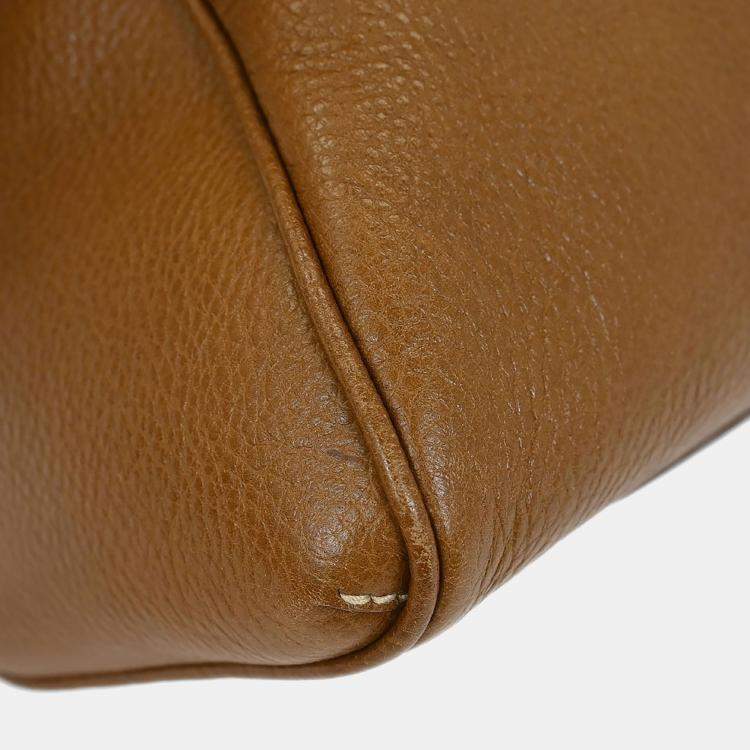 مملوكة مسبقًا Cartier Marcello Brown Leather Shoulder Bag