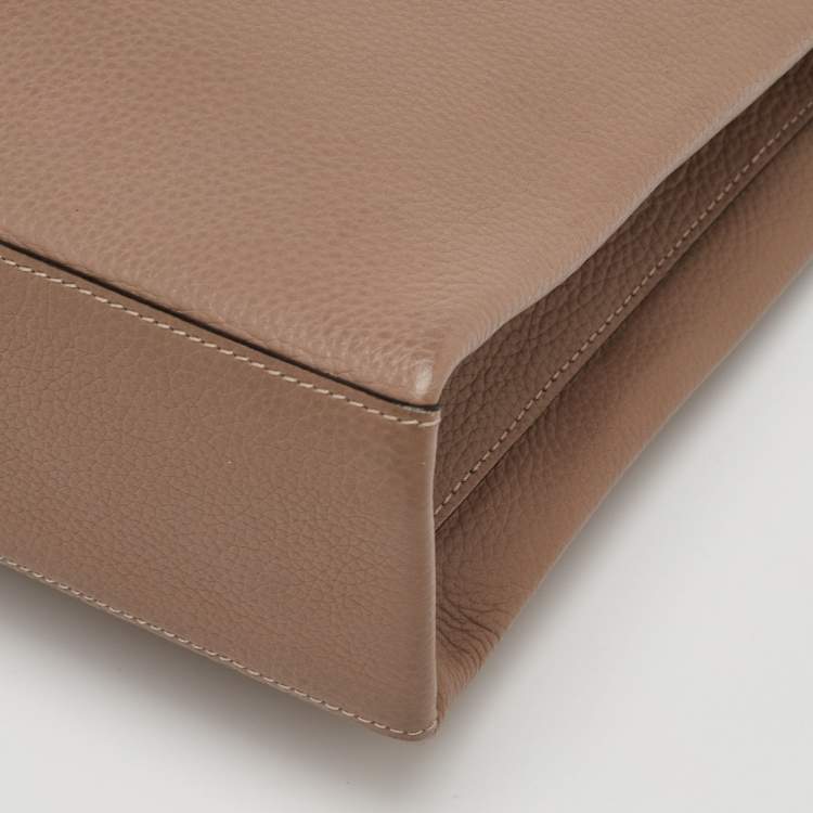 Pre Owned Cartier Feminine Line Beige Leather, Patent Leather and Snakeskin Classic Chain Shoulder Bag