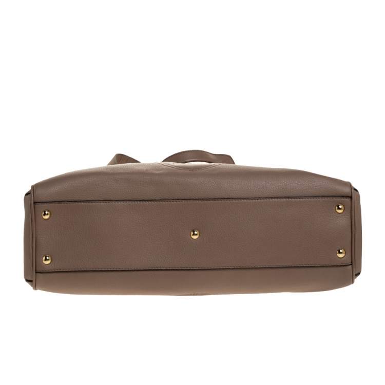مملوكة مسبقًا Cartier Beige Leather and Python Marcello de Cartier Shoulder Bag