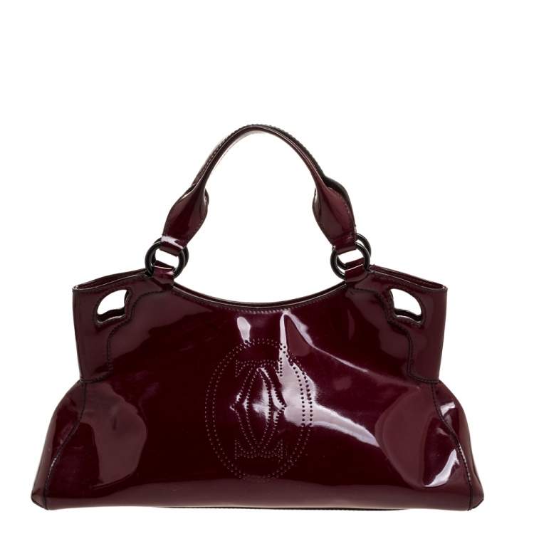 Cartier Red Patent Leather Small Marcello De Cartier Bag Cartier | The ...