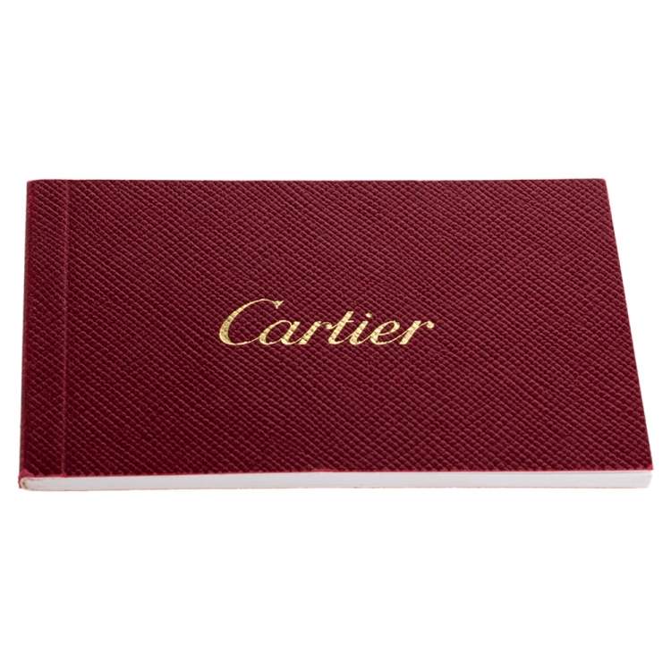 Pre Owned Cartier Brown Leather Medium Marcello de Cartier Bag