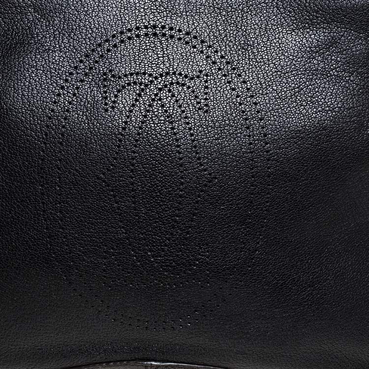 Pre Owned Cartier Black Leather Marcello de Cartier Tote