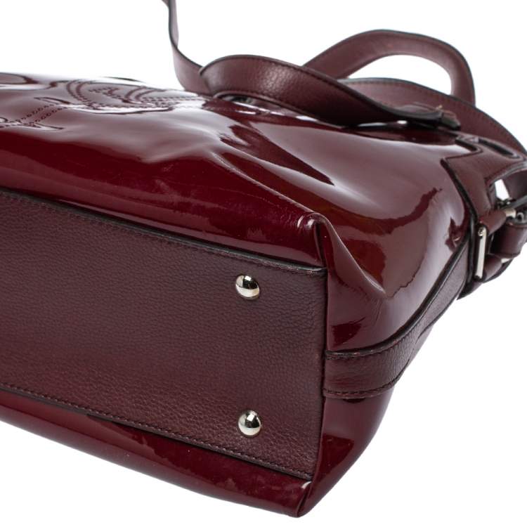 مملوكة مسبقًا Cartier Red Patent Leather Marcello de Cartier Satchel