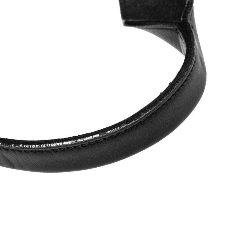 Pre Owned Cartier Black Leather Marcello De Cartier Bag