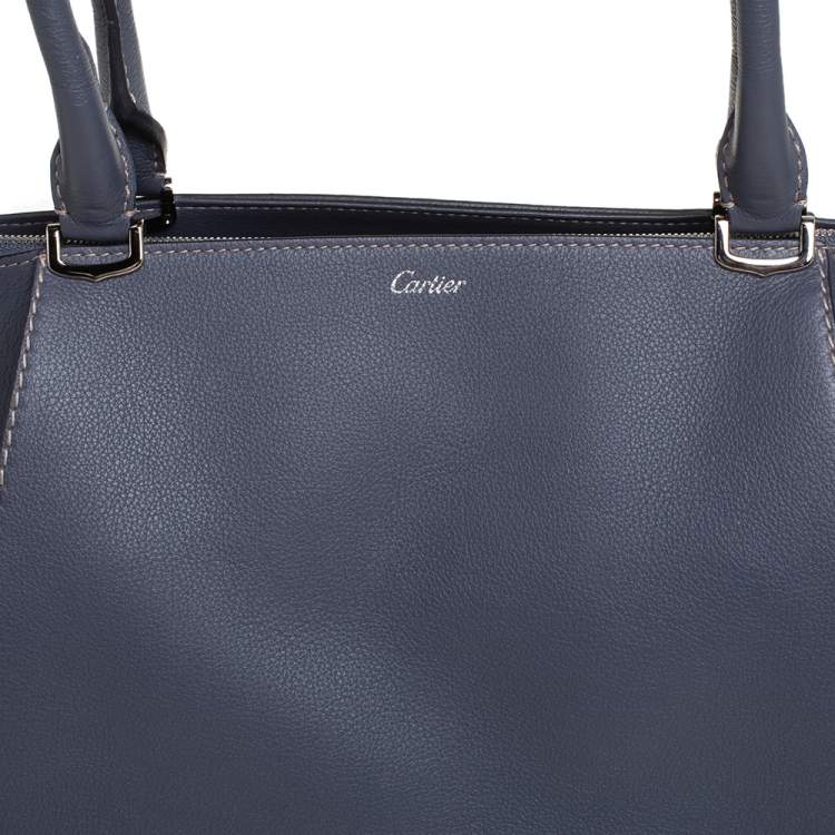 مملوكة مسبقًا Cartier Mauve Taurillon Leather Medium C De Cartier Bag