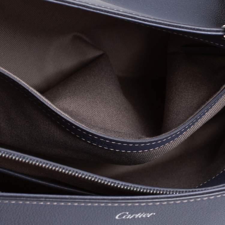 مملوكة مسبقًا Cartier Mauve Taurillon Leather Medium C De Cartier Bag