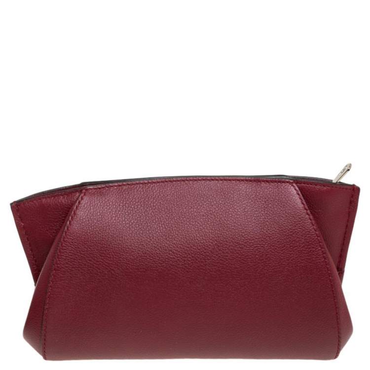 مملوكة مسبقًا Cartier Red Leather C De Cartier Clutch