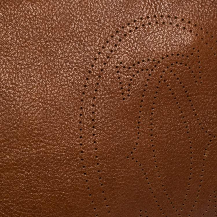 Pre Owned Cartier Brown Leather Medium Marcello de Cartier Bag