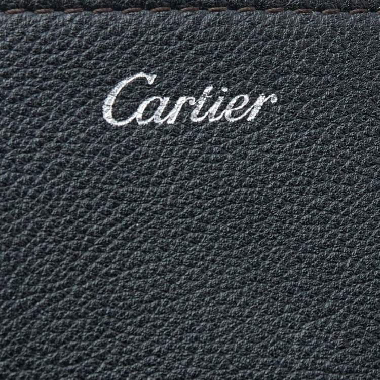 مملوكة مسبقًا Cartier Black Leather Mini C de Cartier Satchel