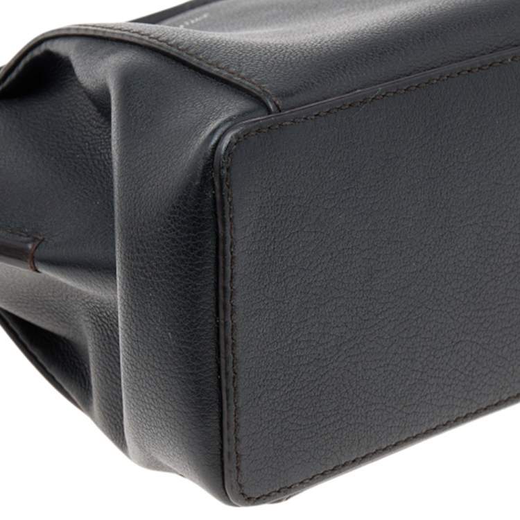 مملوكة مسبقًا Cartier Black Leather Mini C de Cartier Satchel