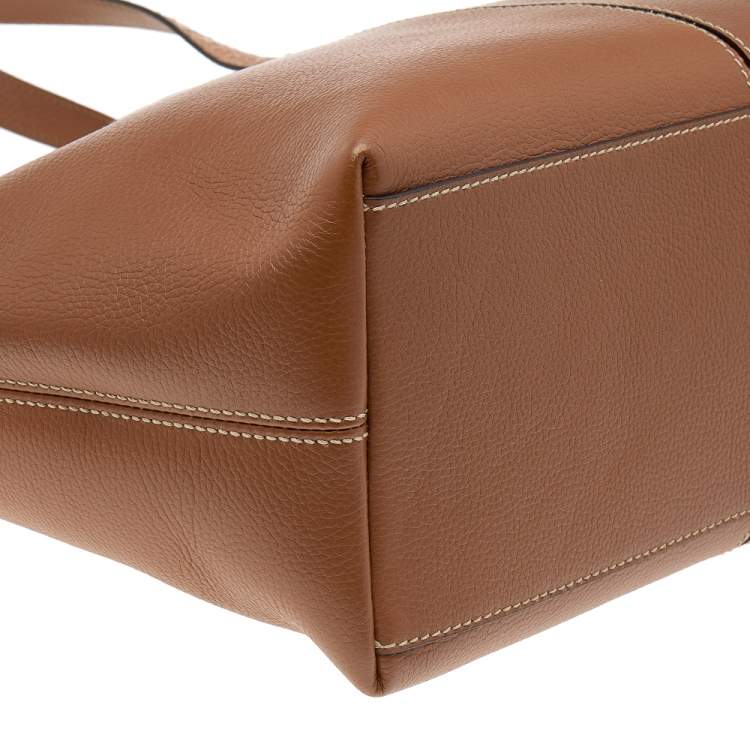مملوكة مسبقًا Cartier Brown Leather And Python Marcello de Cartier Tote