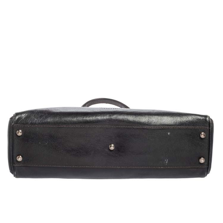 مملوكة مسبقًا Cartier Black Leather Small Marcello de Cartier Bag
