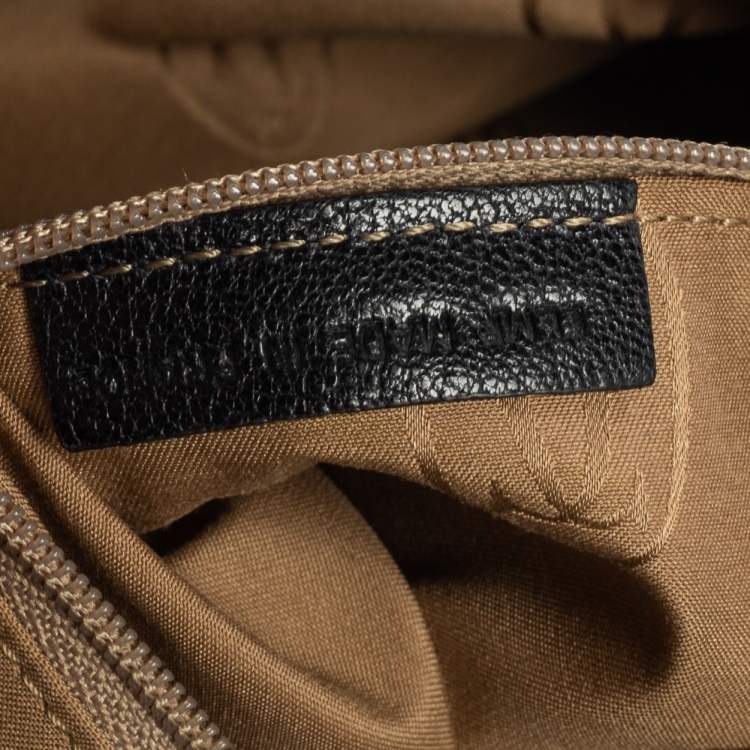 مملوكة مسبقًا Cartier Black Leather Small Marcello de Cartier Bag
