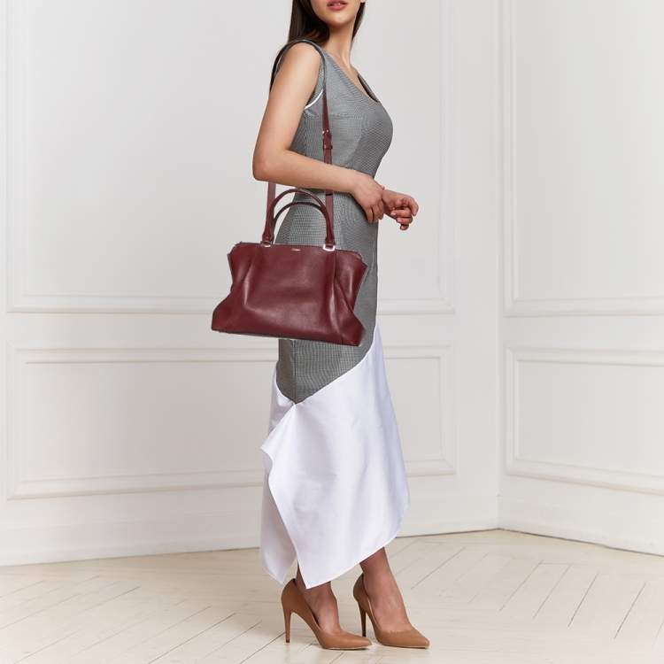 مملوكة مسبقًا Cartier Red Leather C de Cartier Bag