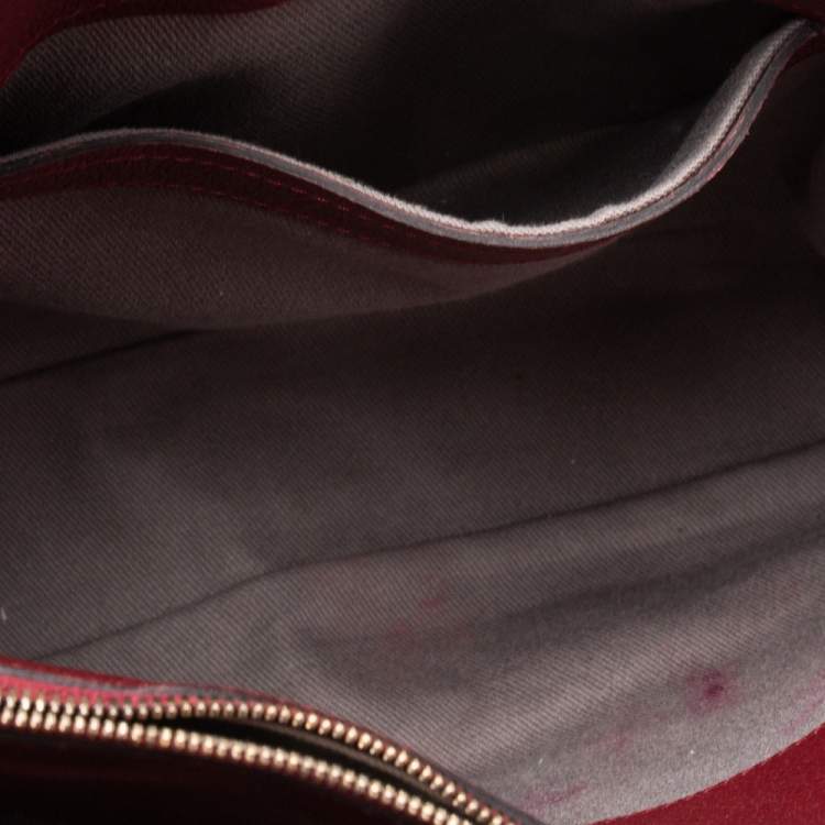 مملوكة مسبقًا Cartier Red Leather C de Cartier Bag
