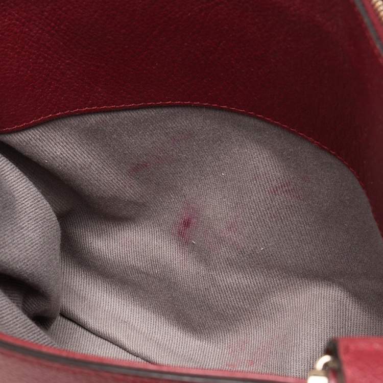 مملوكة مسبقًا Cartier Red Leather C de Cartier Bag