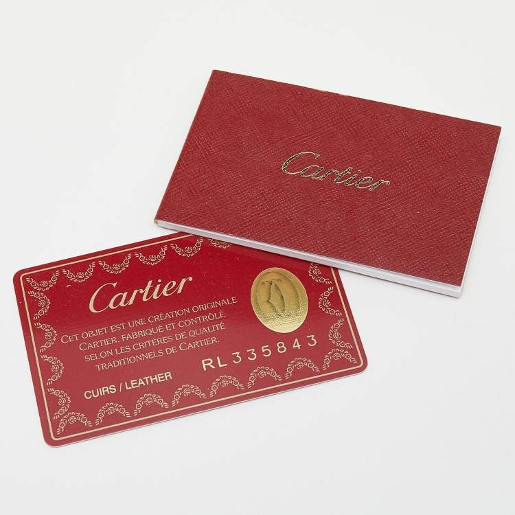 مملوكة مسبقًا Cartier Metallic Gold Leather Marcello de Cartier Shoulder Bag