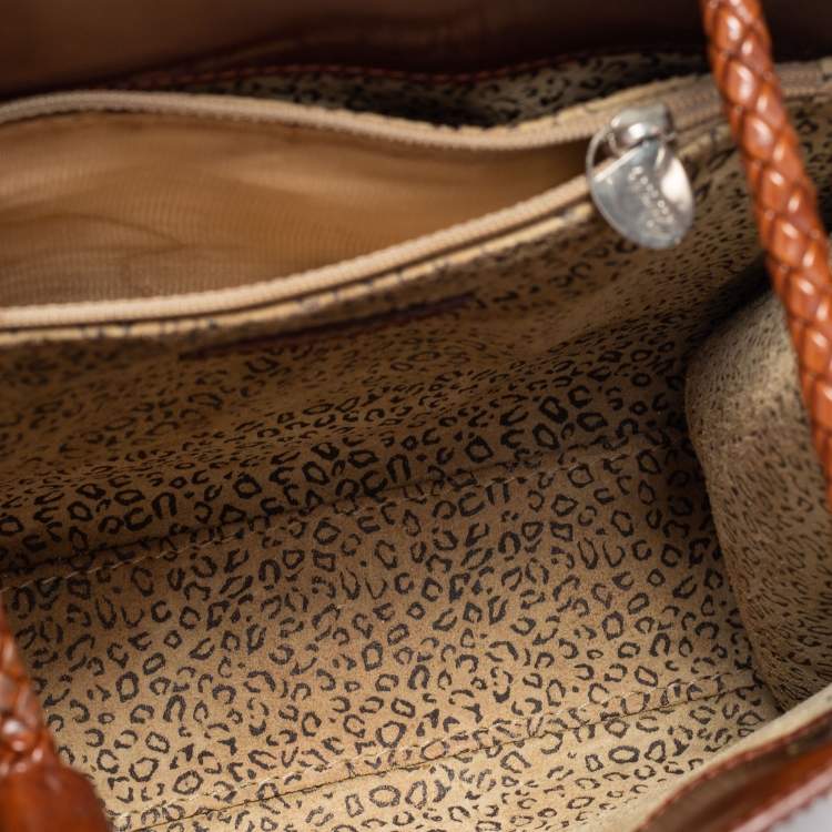 Pre Owned Cartier Brown Leather Tote