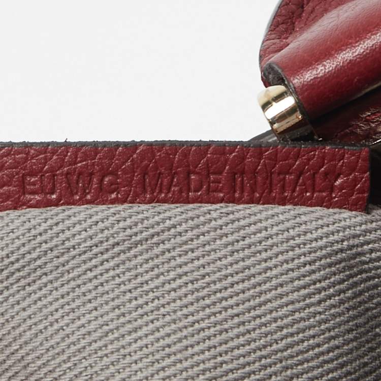مملوكة مسبقًا Cartier Maroon Leather Medium C De Cartier Satchel