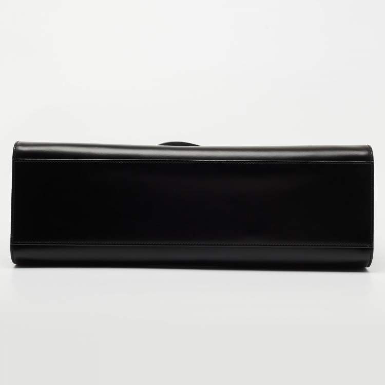 مملوكة مسبقًا Cartier Black Leather Panthere Tote