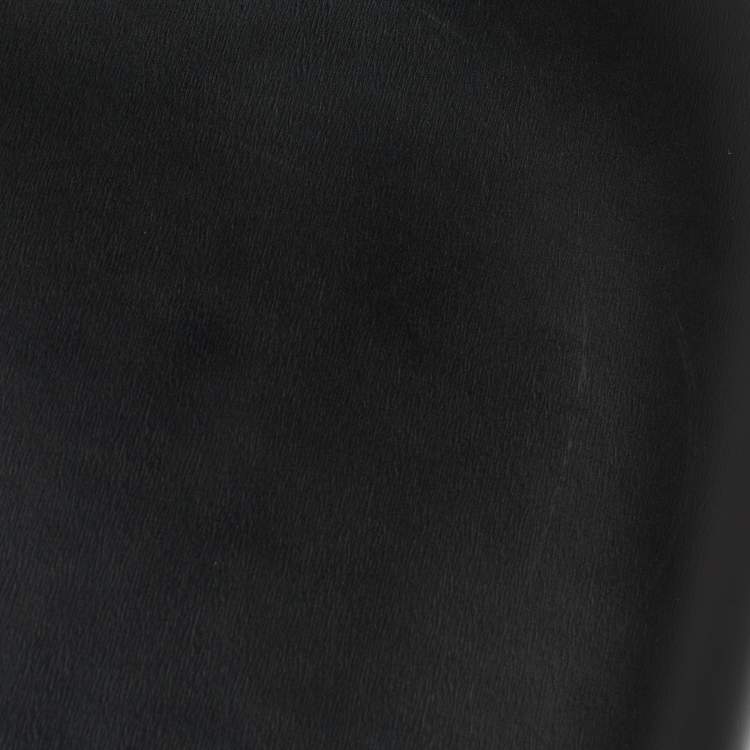 مملوكة مسبقًا Cartier Black Leather Panthere Tote
