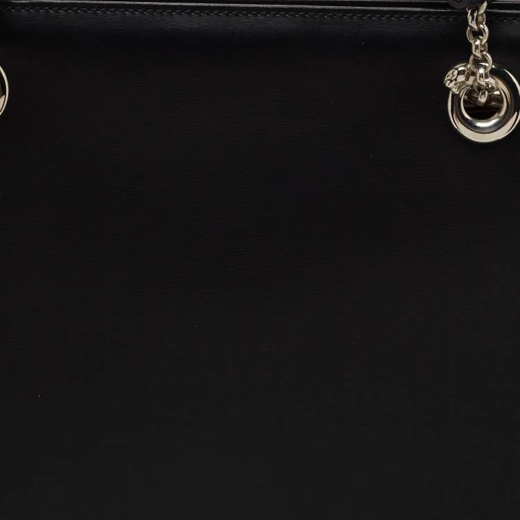 مملوكة مسبقًا Cartier Black Leather Panthere Tote