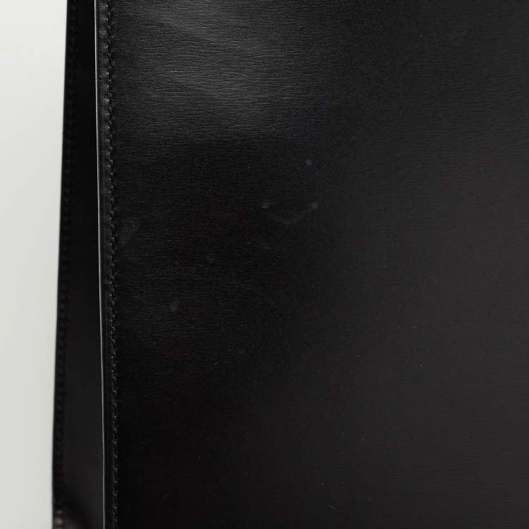 مملوكة مسبقًا Cartier Black Leather Panthere Tote