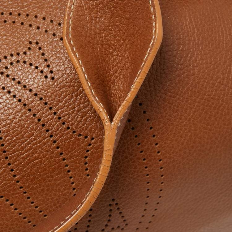 Pre Owned Cartier Brown Leather Medium Marcello de Cartier Bag