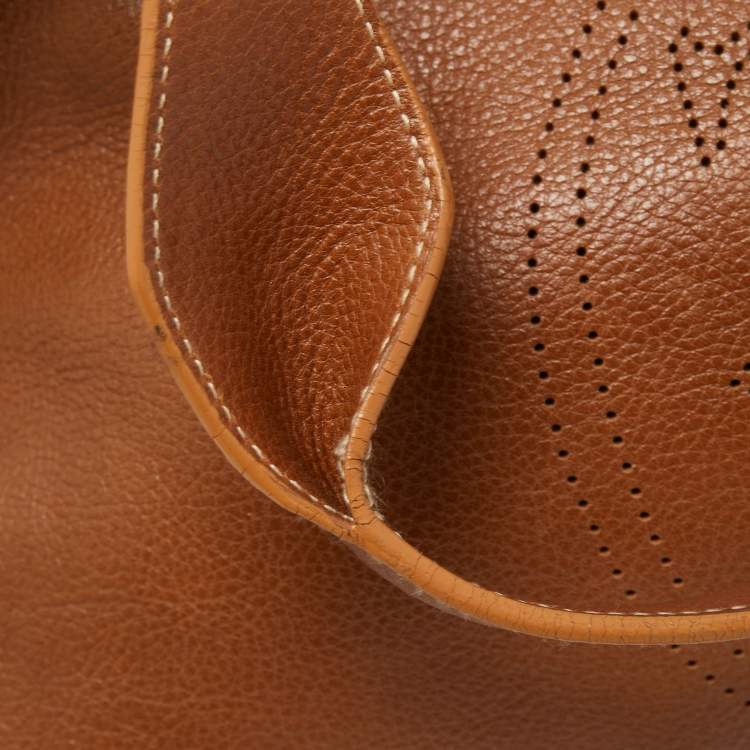 Pre Owned Cartier Brown Leather Medium Marcello de Cartier Bag