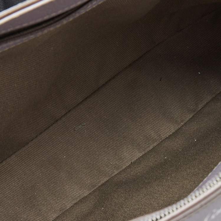 Pre Owned Cartier Lilac Leather C de Cartier Bag