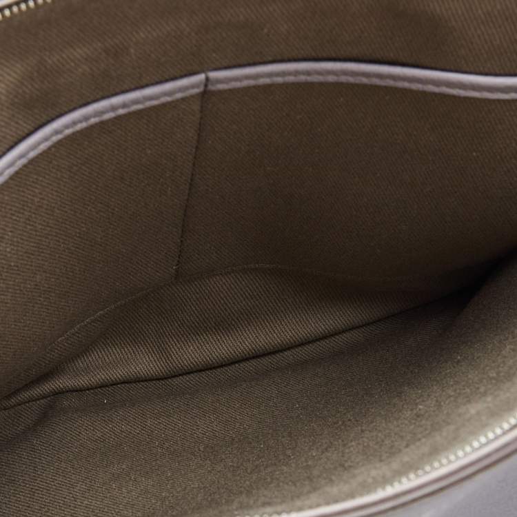 Pre Owned Cartier Lilac Leather C de Cartier Bag