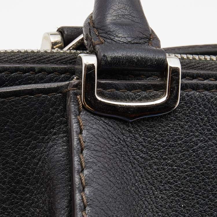 مملوكة مسبقًا Cartier Black Leather Mini C de Cartier Satchel