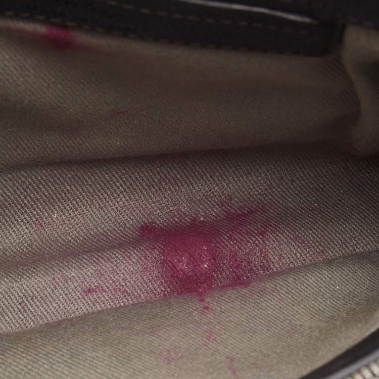 مملوكة مسبقًا Cartier Black Leather Mini C de Cartier Satchel