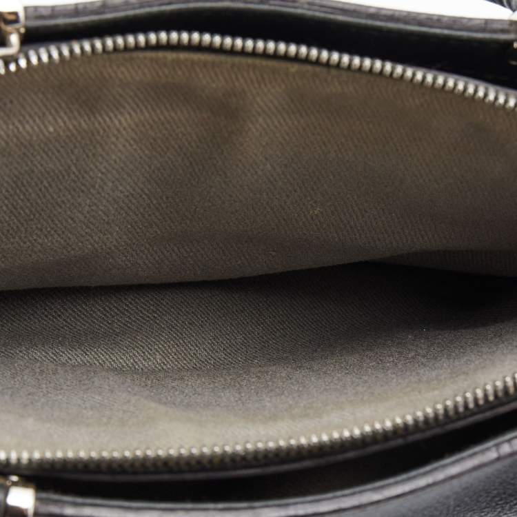 مملوكة مسبقًا Cartier Black Leather Mini C de Cartier Satchel