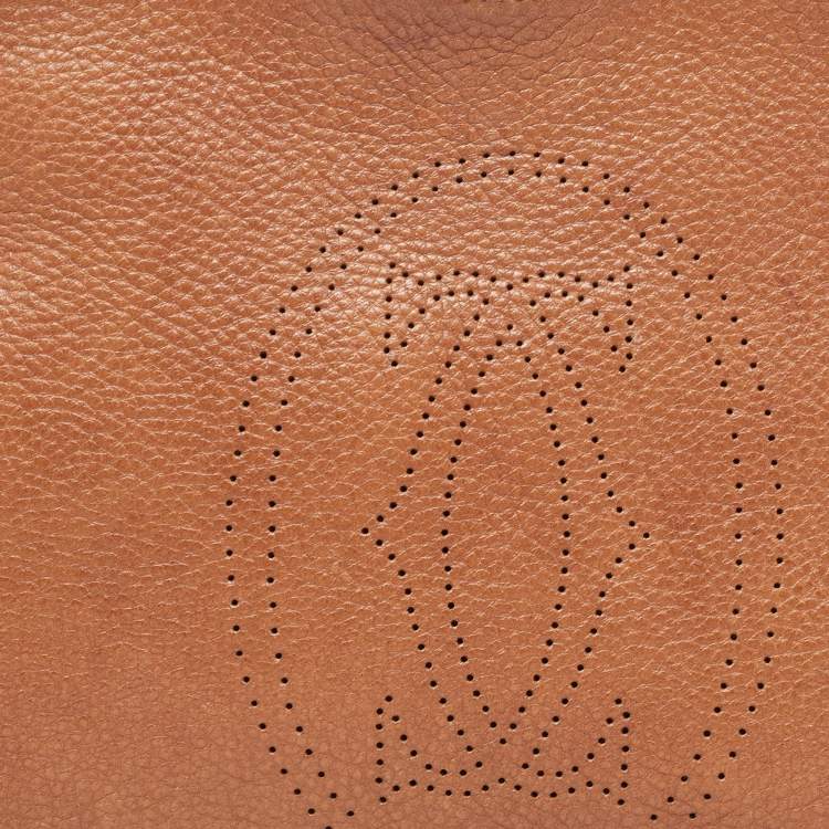Pre Owned Cartier Brown Leather Small Marcello De Cartier Tote