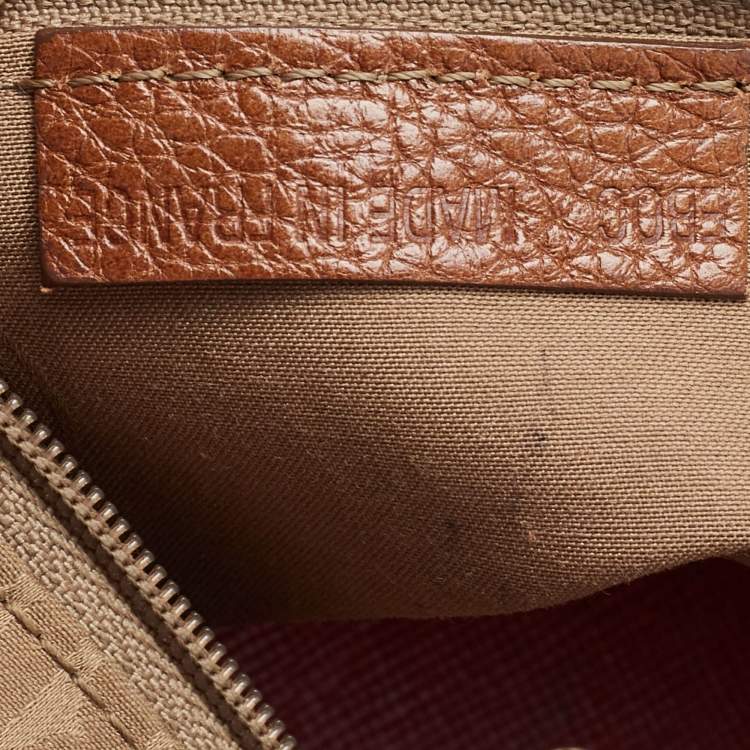 Pre Owned Cartier Brown Leather Small Marcello De Cartier Tote