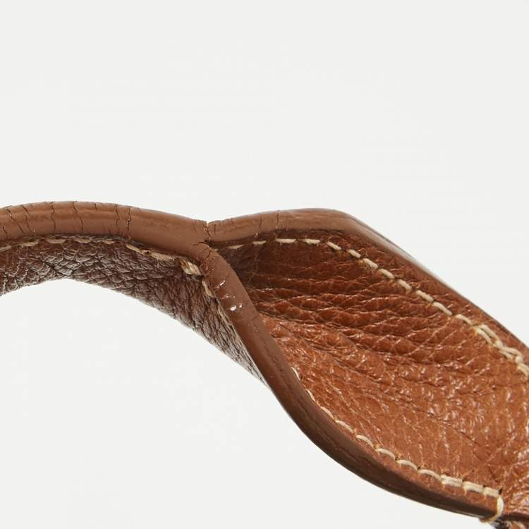 Pre Owned Cartier Brown Leather Small Marcello de Cartier Bag