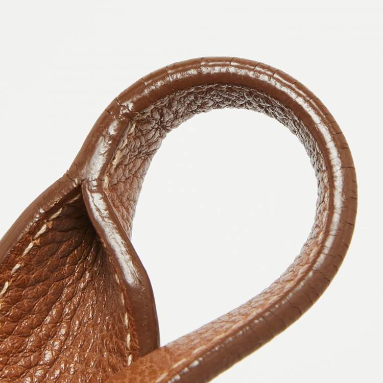Pre Owned Cartier Brown Leather Small Marcello de Cartier Bag