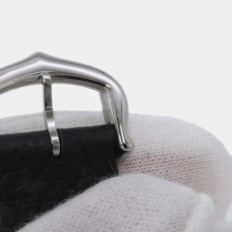 Pre Owned Cartier Tank WSTA0042 Quartz Silver Stainless Steel Women's Wristwatch 22 mm