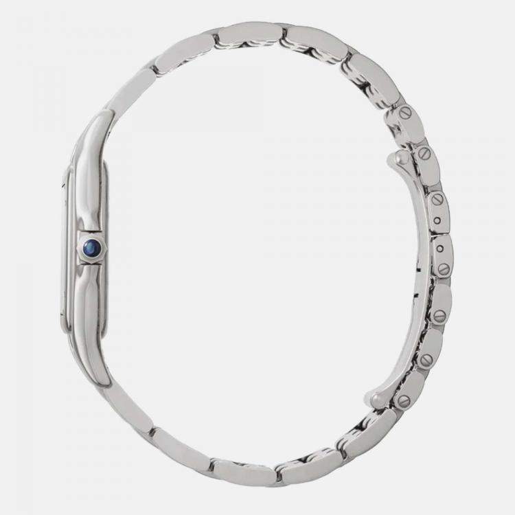 Pre Owned Panthère de Cartier WSPN0011 Automatic White Stainless Steel Women's Wristwatch 31 mm