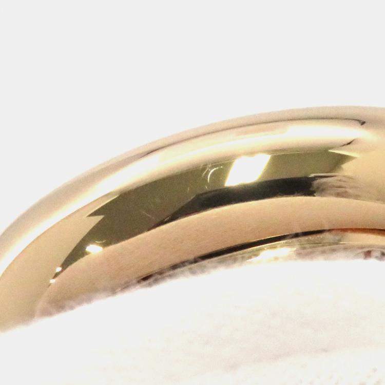 Pre Owned Cartier Baignoire WGBA0017 Quartz Silver 18k Yellow Gold Women's Wristwatch 18 mm