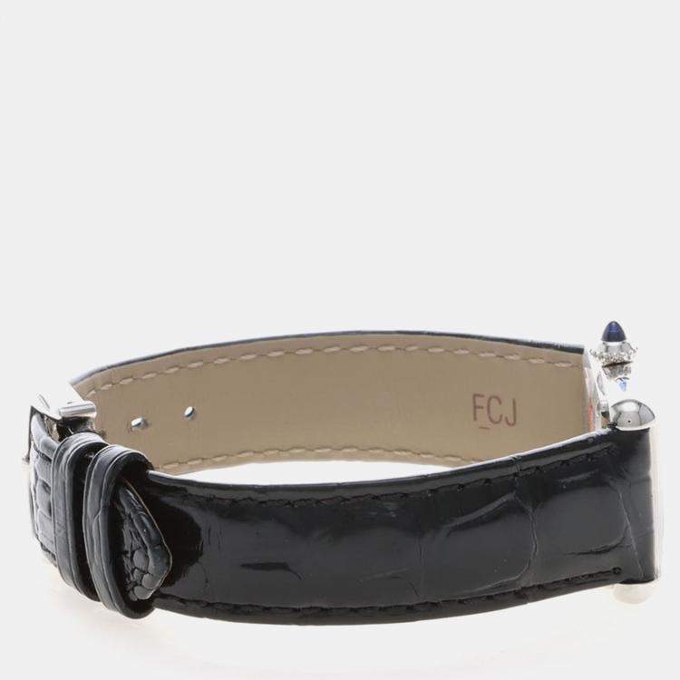 Pre Owned Cartier Tank Must WSTA0071 Quartz Stainless Steel Womens Wristwatch 22 mm