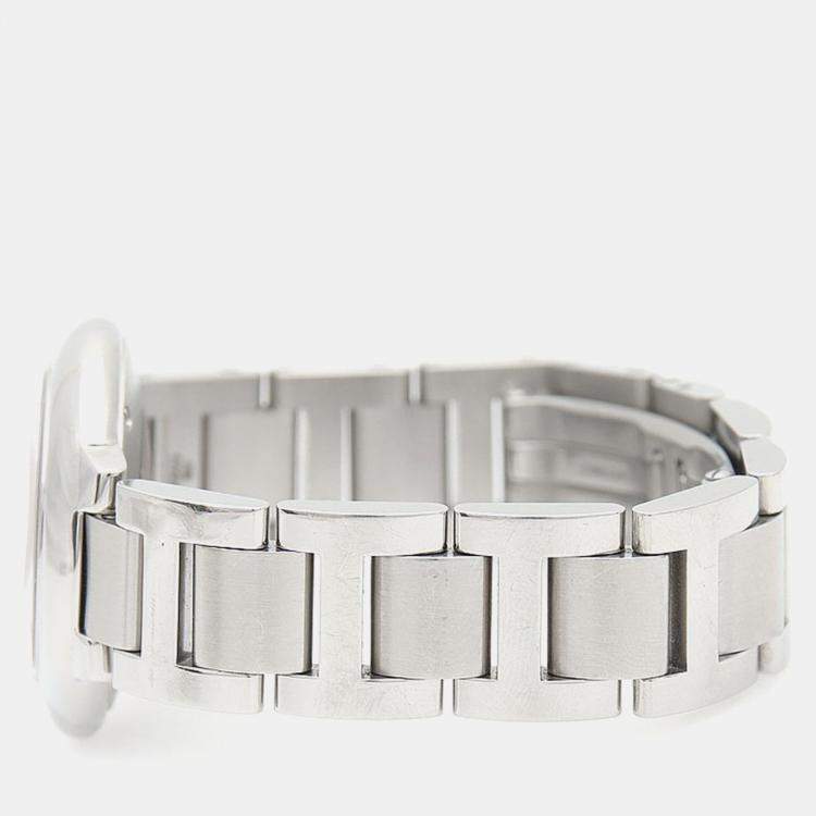 Pre Owned Cartier Ballon Bleu W6920038 Quartz Stainless Steel Women's Wristwatch 28 mm