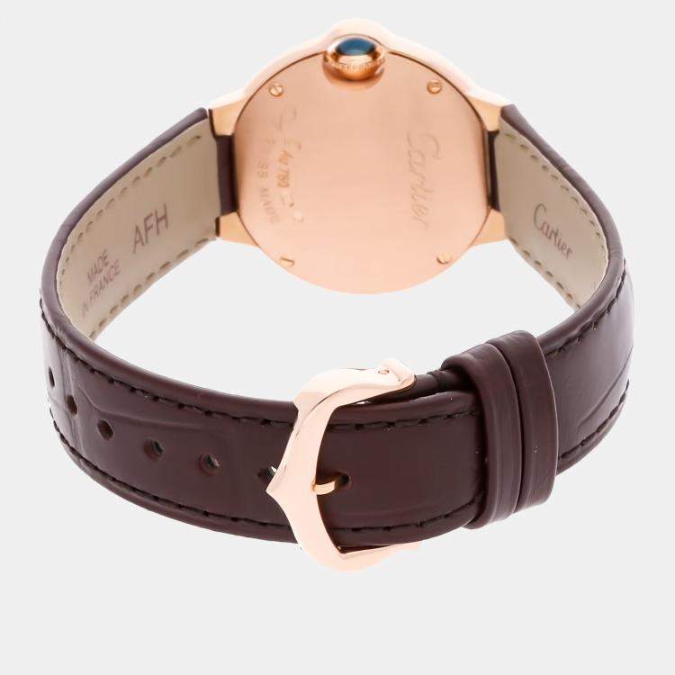 Pre Owned Pre-Owned Cartier Ballon Bleu W6900256 Quartz Women Watch 28 mm