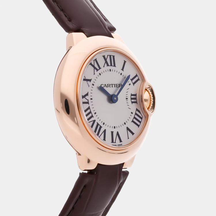 Pre Owned Pre-Owned Cartier Ballon Bleu W6900256 Quartz Women Watch 28 mm
