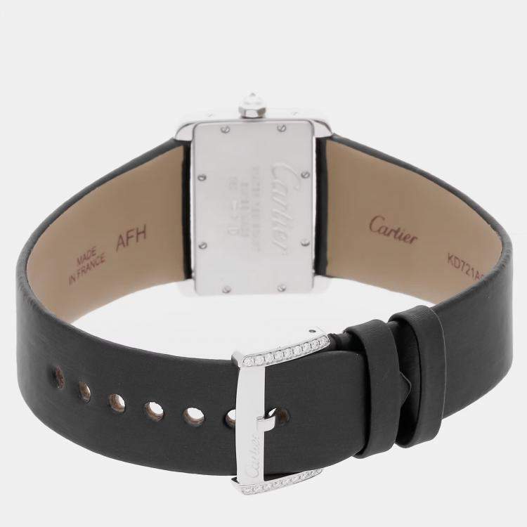Pre Owned Pre-Owned Cartier Tank Divan WA301571 31 mm x 20 mm