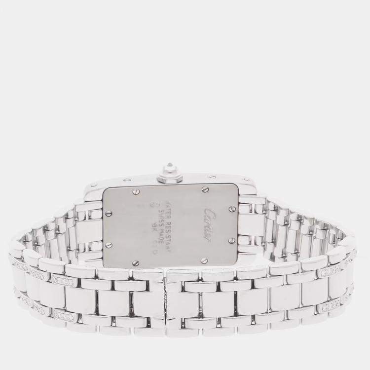 Pre Owned Pre-Owned Cartier Tank Americaine WB7018JP 28 mm x 19 mm