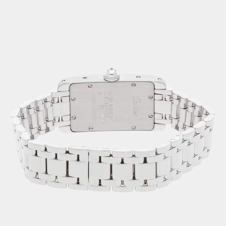 Pre Owned Pre-Owned Cartier Tank Americaine WB7018L1 28mm x 19mm