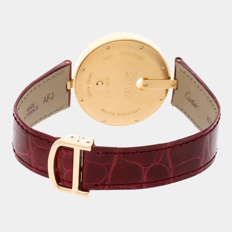 Pre Owned Pre-Owned Cartier Captive WG600010 Quartz 35 mm